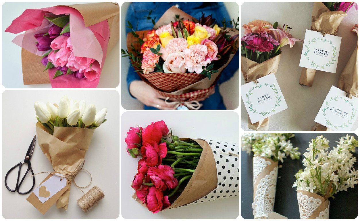 Упаковать цветы в подарок. Красивая упаковка букета. Упаковка для цветов своими руками. Бумага для букетов. Упаковка цветов в крафт бумагу.