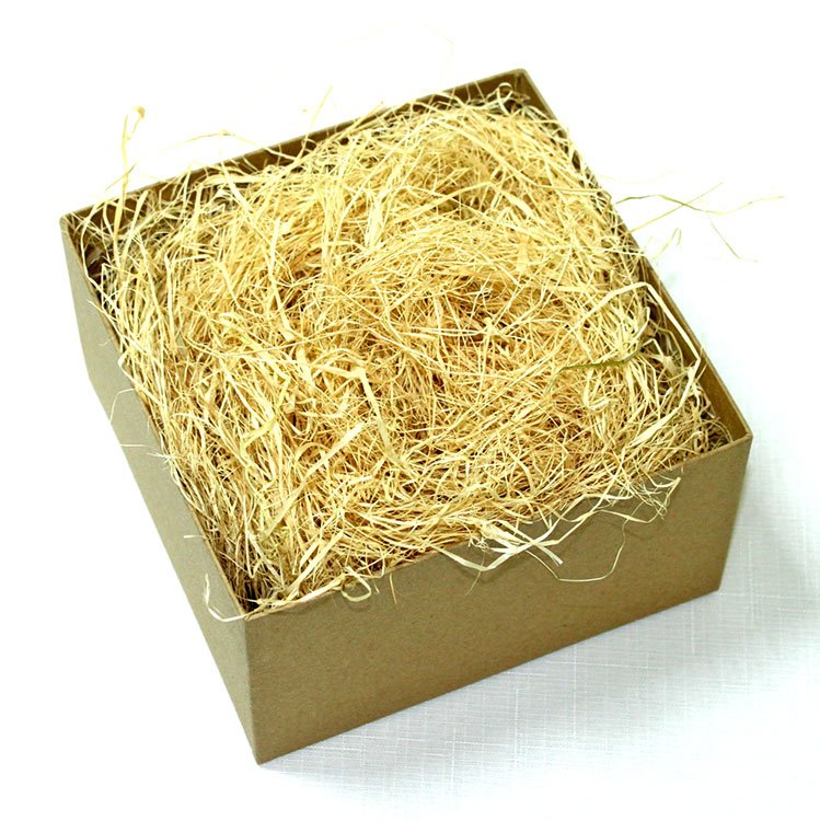 Декоративное сено. Наполнитель для коробок. Солома для упаковки. Наполнитель для подарочных коробок. Солома для подарков.