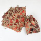 Мешочки из льна и мешковины