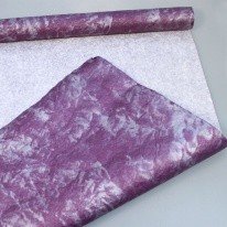 Бумага жатая Делюкс Польша фиолетовый  в рулоне 70см*5м 20рул/тм