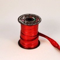 Лента Полисилк 12,5см*50м красный Италия