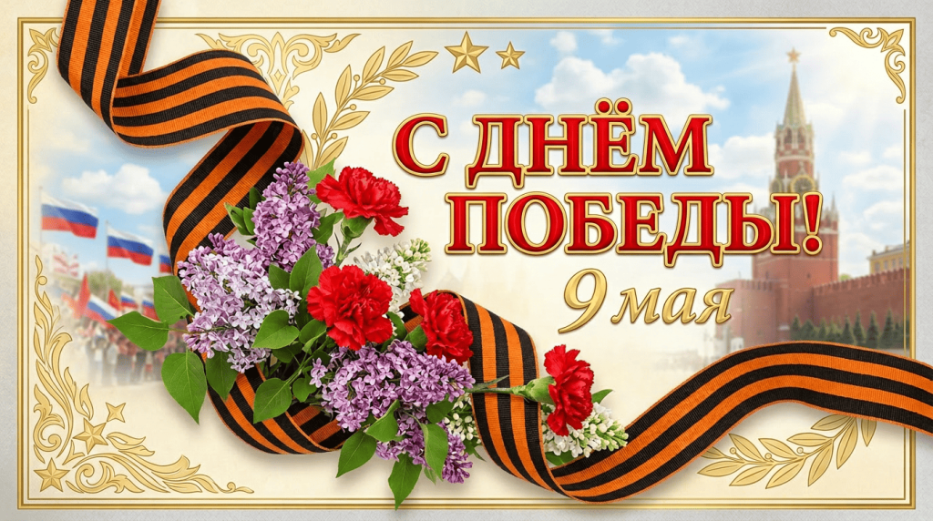 С ДНЕМ ВЕЛИКОЙ ПОБЕДЫ