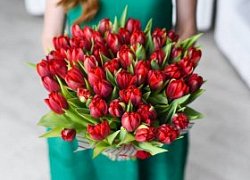 Как самостоятельно оформить букет цветов к 8 марта?