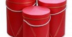 Новое поступление КРУГЛЫХ подарочных коробок