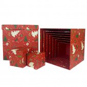 Новогодняя коллекция коробок и бумаги! 